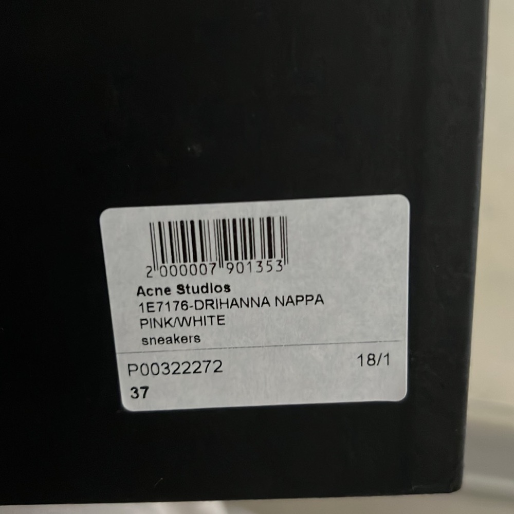 Acne studios DRIHANNA NAPA PINK/WHITE Sneakers - Picture 12 of 12